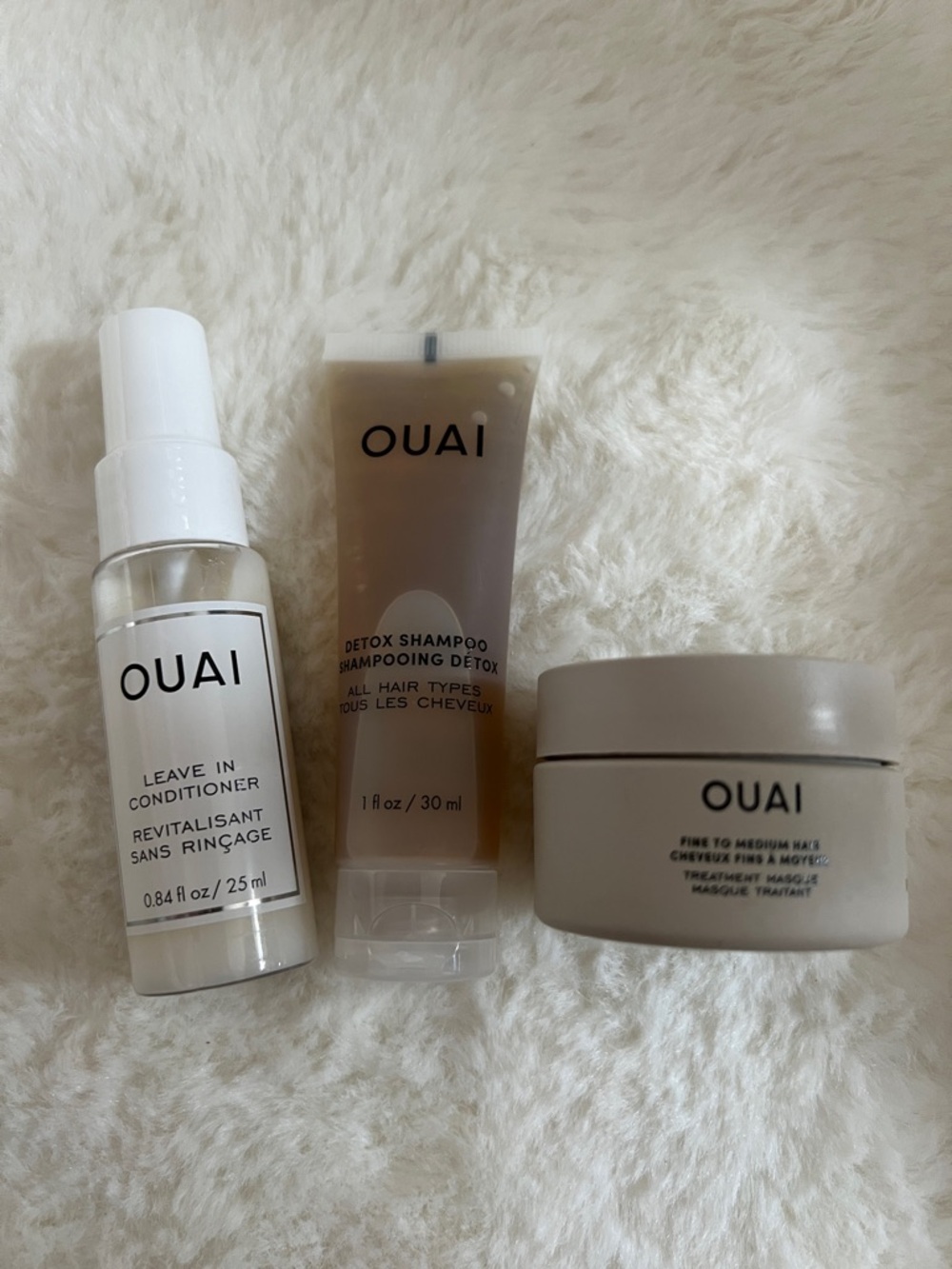 OUAI Hair Trio - Travel Size